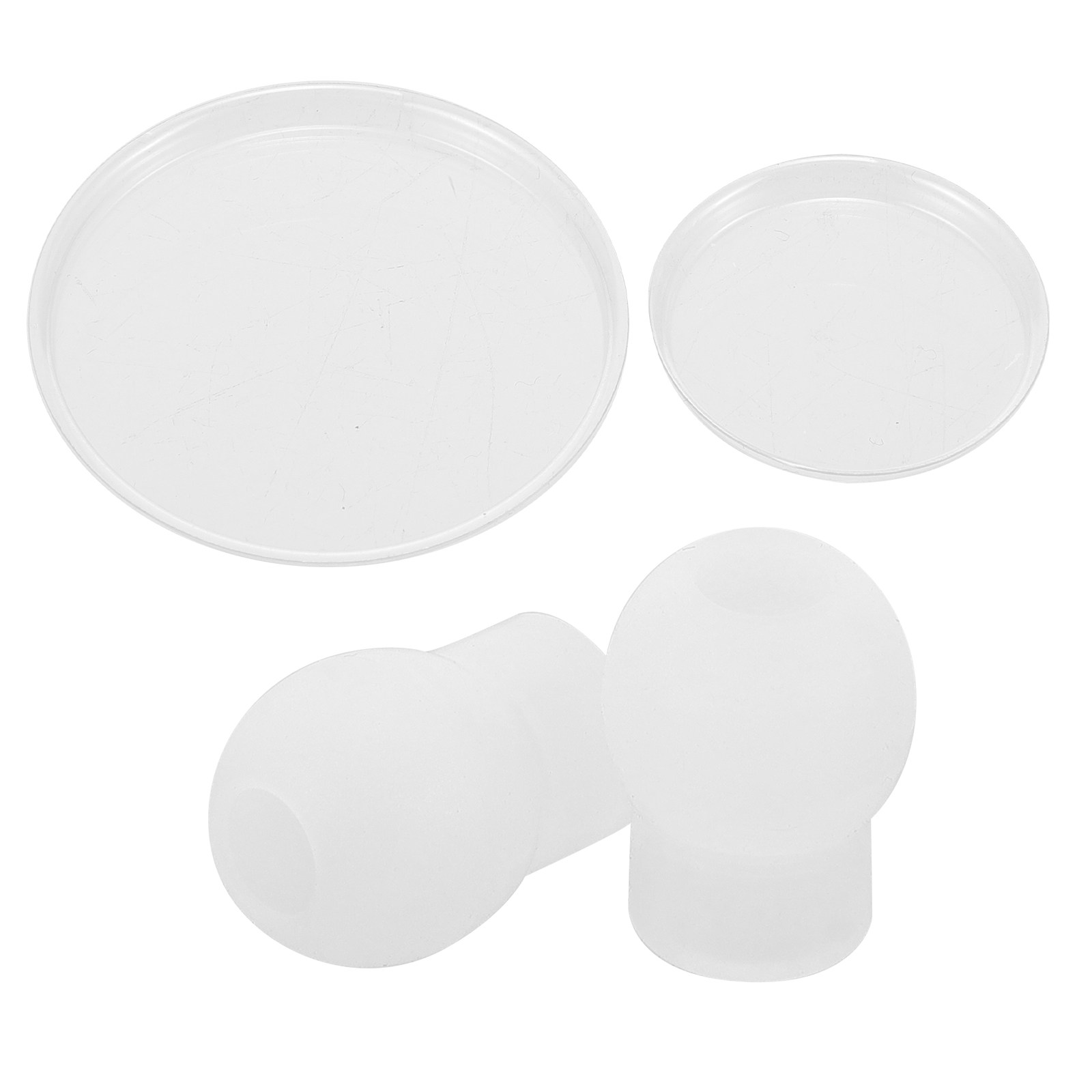 Silicone Ear Tip Replacement - 1Set Earbud Stetoskop Silikon Pengganti Ujung