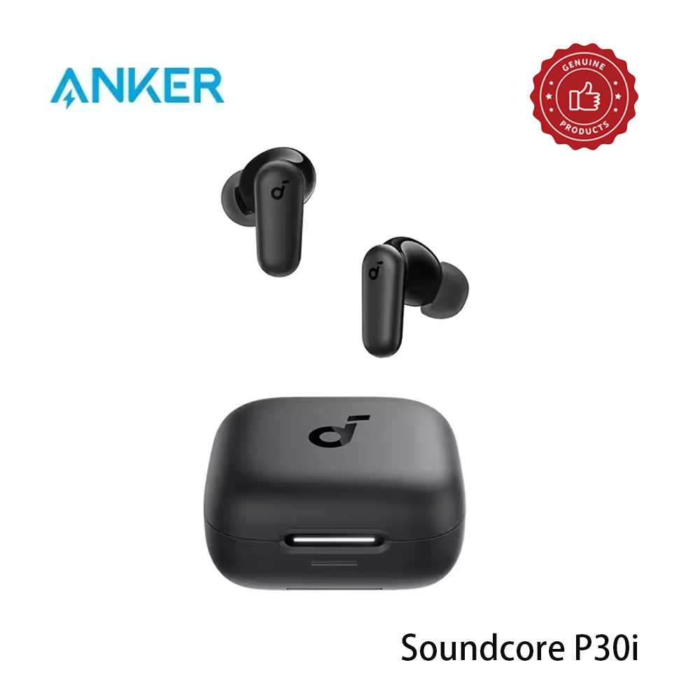 Noise Cancelling Headphone - Earphone Bluetooth Anker Soundcore P30i dengan
