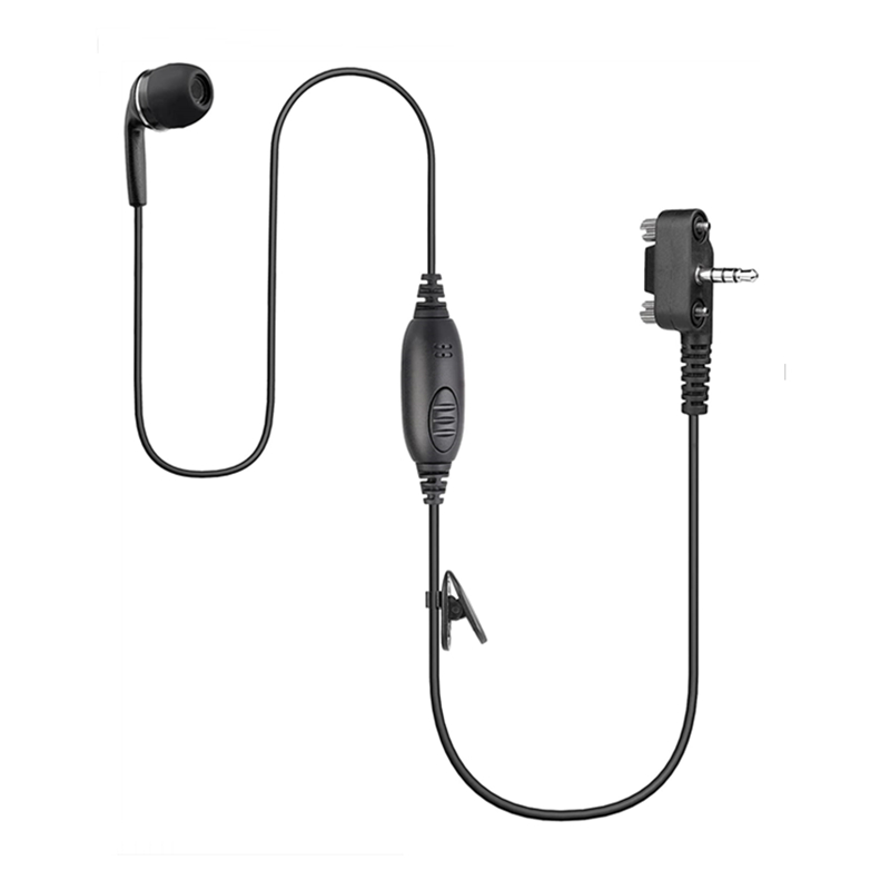 Wired Earphone Mic - Lubang Suara Karet dan Headset Mikrofon,