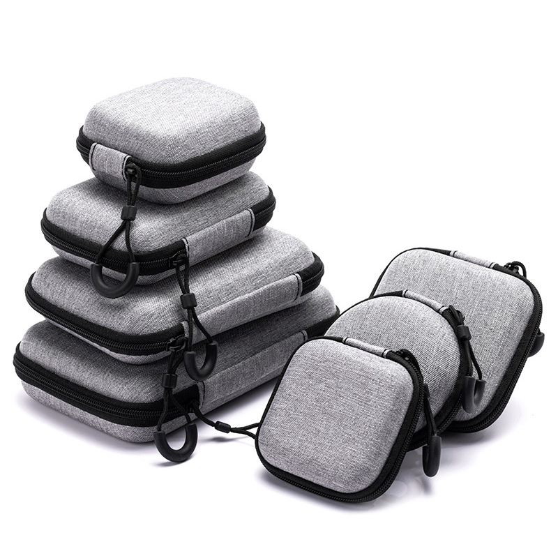 Headphone Case Hard - 1 Buah Tas Headphone Portabel Tahan