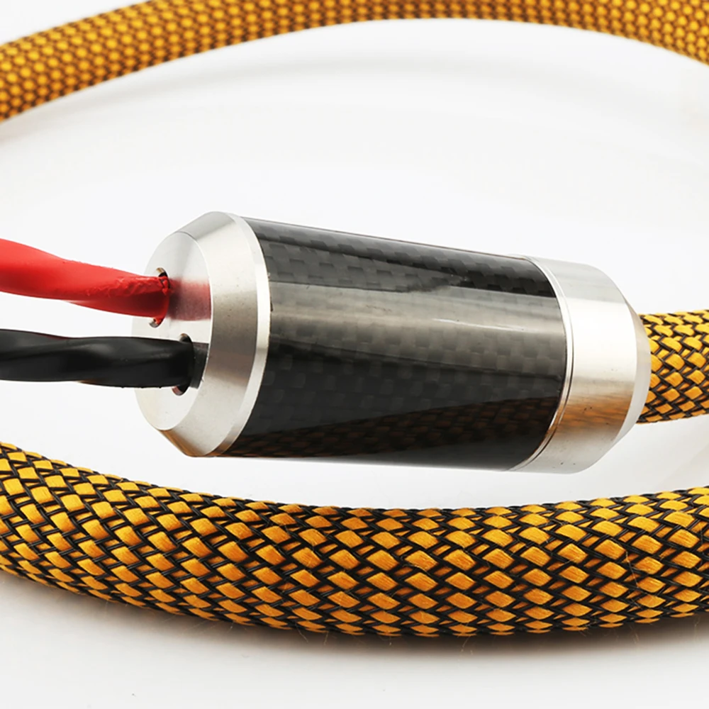 Audio Splitter Y - Celana serat karbon besi tahan karat