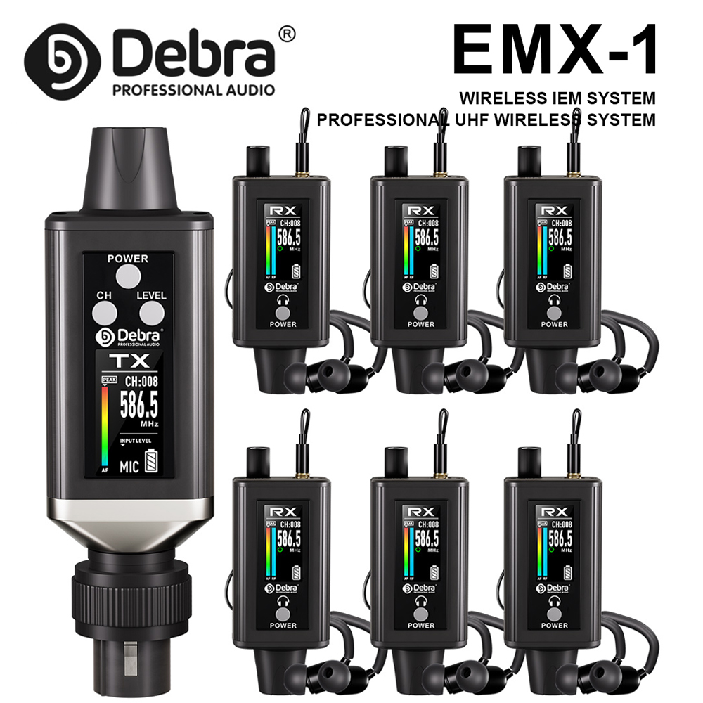 In Ear Monitor Iem - Sistem Monitoring Nirkabel Debra Audio UHF
