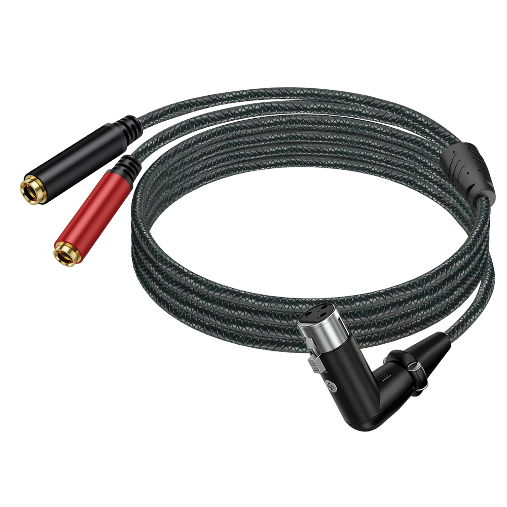 Kabel Splitter Audio 3Pin XLR  - Earphone Splitter Jack ulasan dan harga