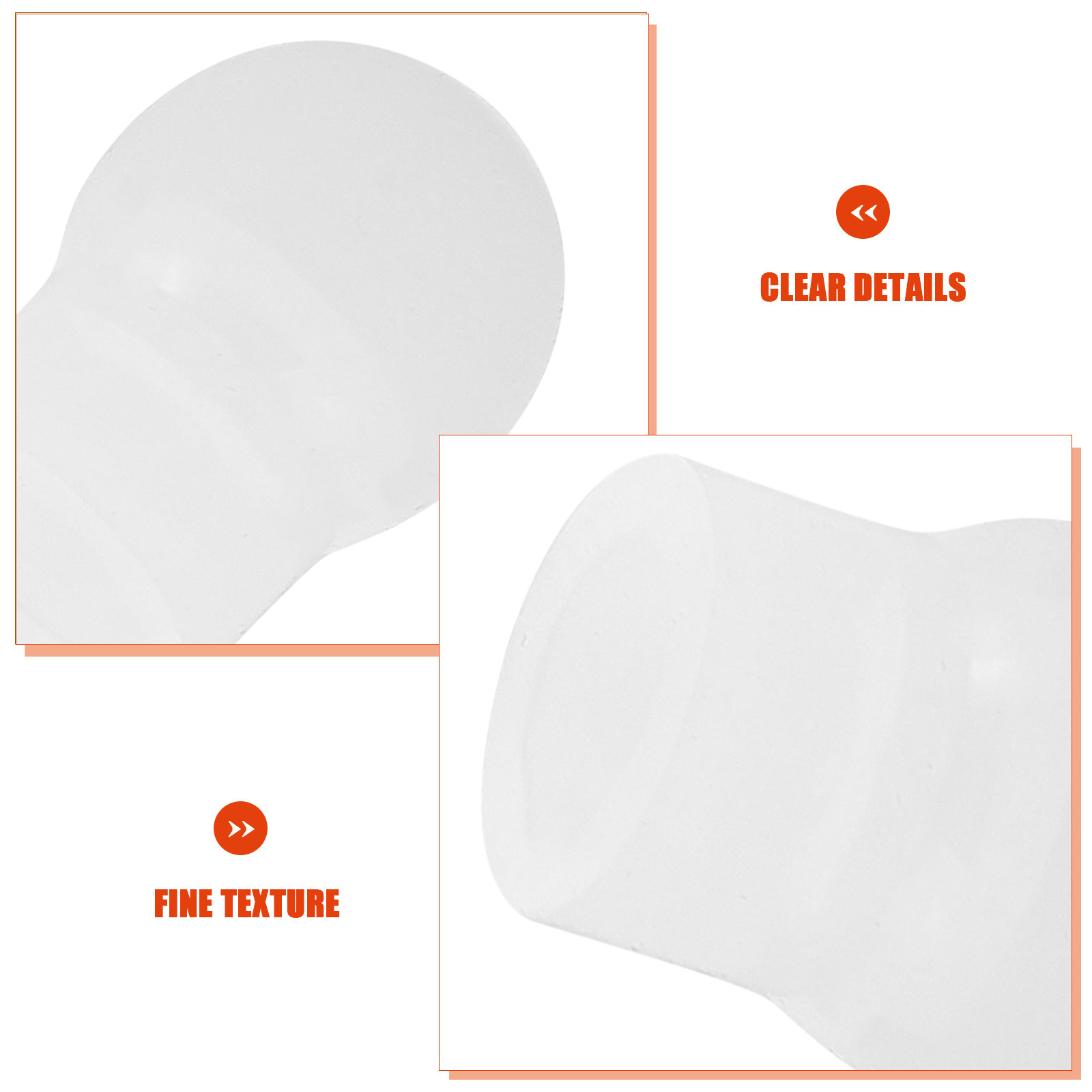 1Set Earbud Stetoskop Silikon  - Silicone Ear Tip Replacement ulasan dan harga