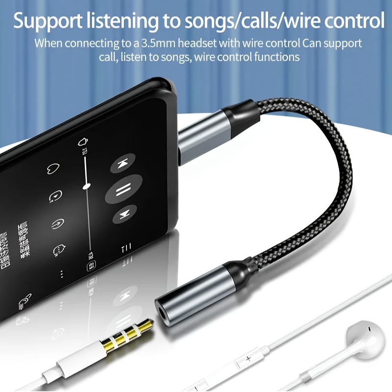 Adaptor Audio USB C DAC Tipe-C - Audiophile Headphone Wired ulasan dan harga