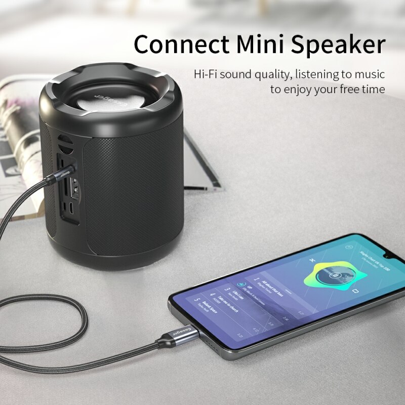 Essager Speaker Dan Headphone, - Earphone Splitter Jack ulasan dan harga
