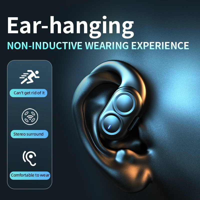 Headphone Bluetooth Nirkabel H - Sports Earphone Hook ulasan dan harga