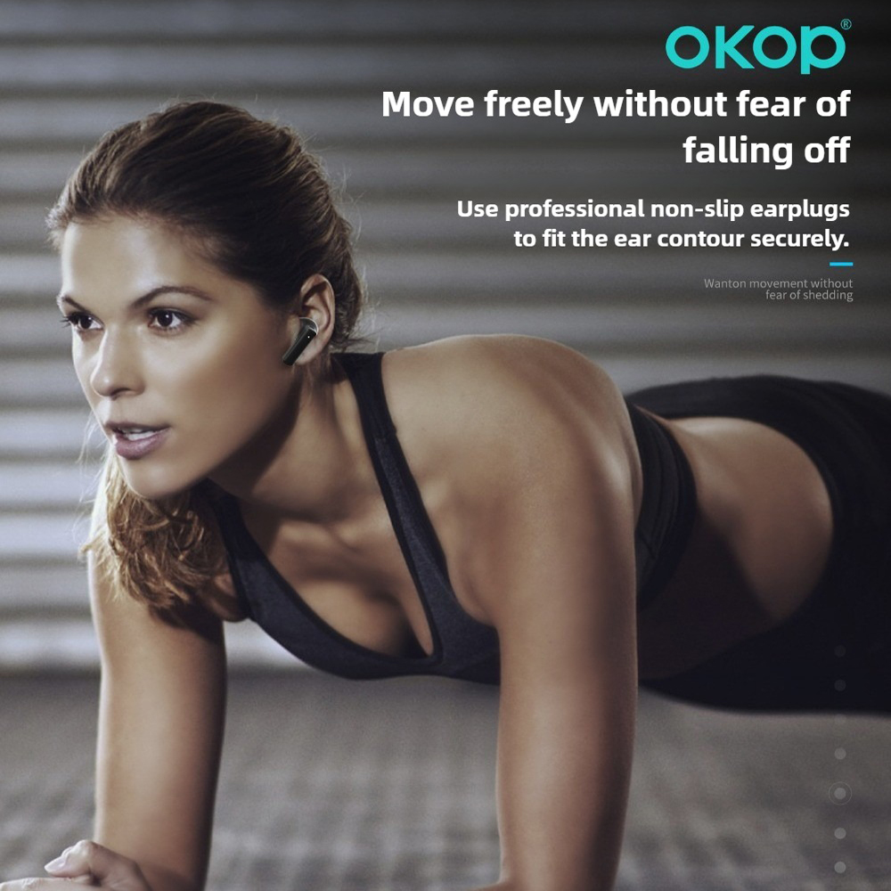 Headset AI OKOP, Headset Bluet - Noise Cancelling Headphone ulasan dan harga