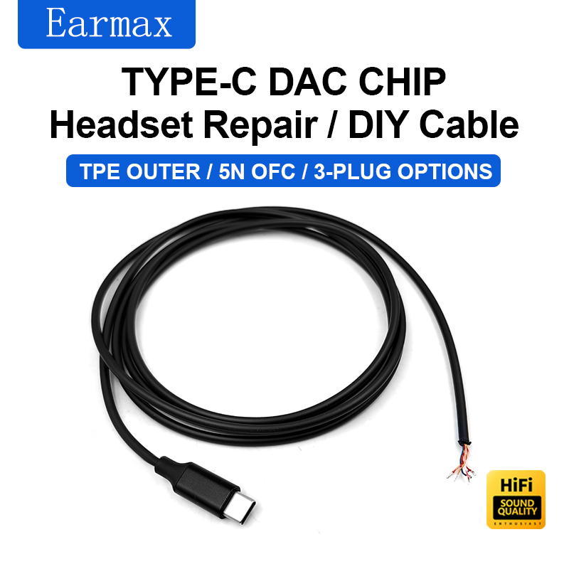 Headset 3.5mm dengan mikrofon, - Usb C Earphone ulasan dan harga