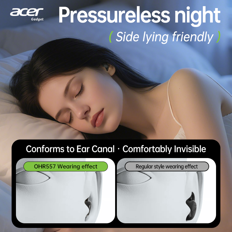 Acer OHR557 Earbud Bluetooth I - Sports Earphone Hook ulasan dan harga