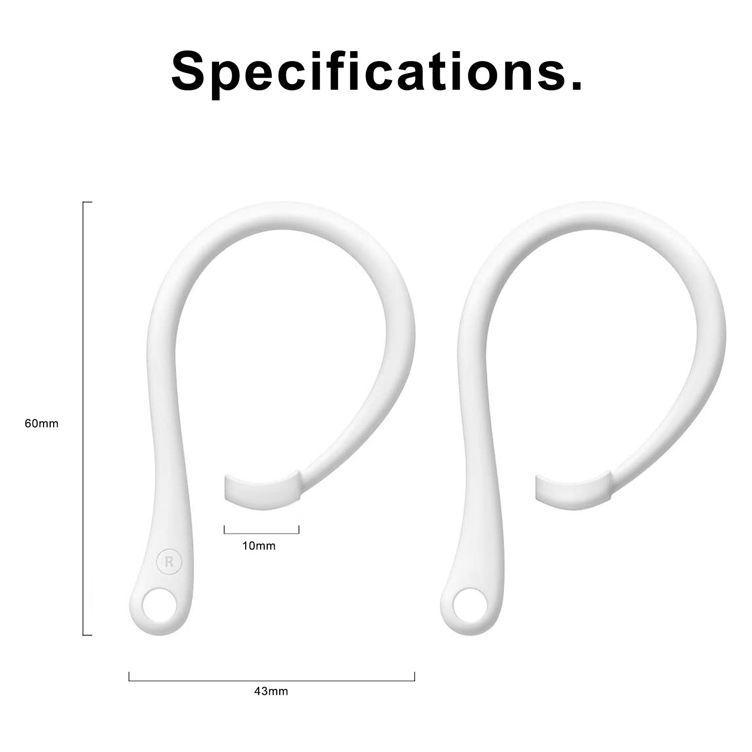 1 Pasang Pengait Telinga Anti- - Sports Earphone Hook ulasan dan harga
