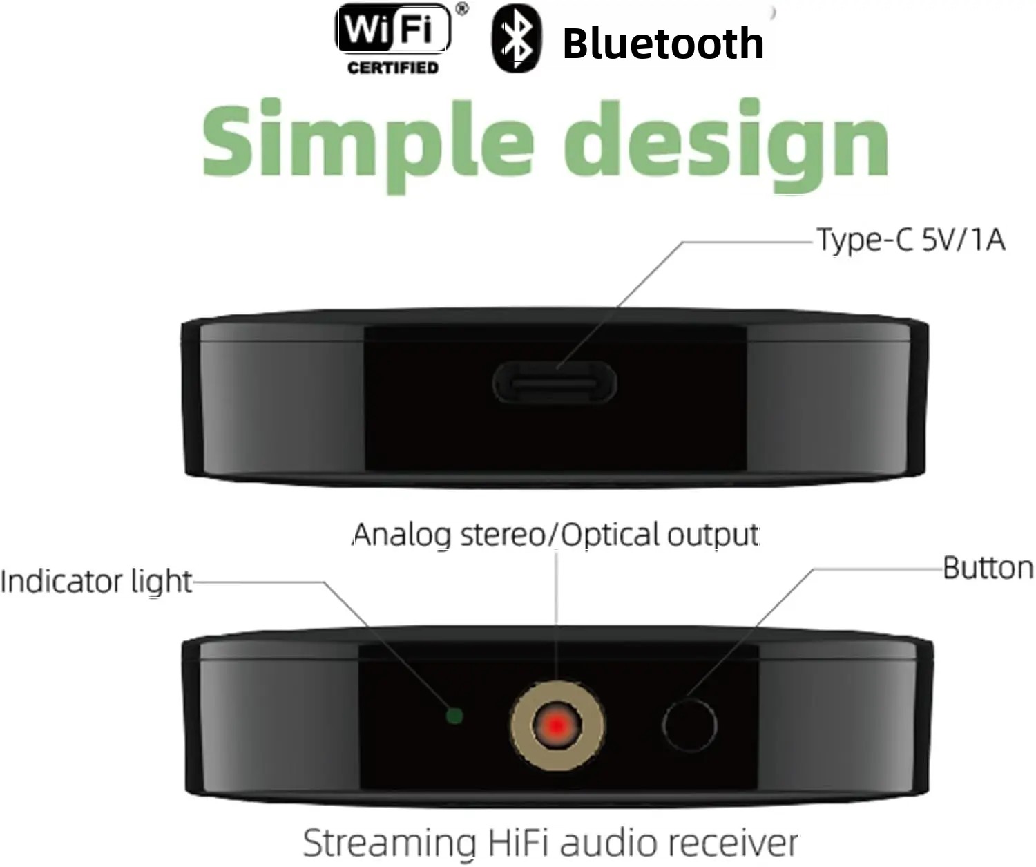 Penerima Audio Hi-Res Olio Blu - Bluetooth Adapter Receiver ulasan dan harga