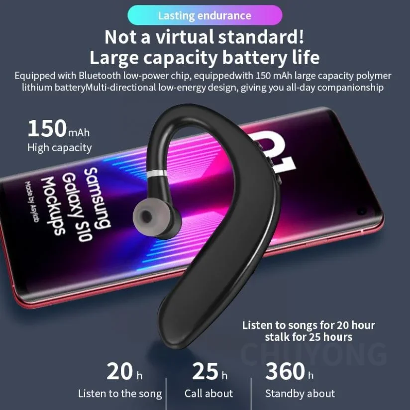 Earphone Bluetooth Nirkabel Ba - Sports Earphone Hook ulasan dan harga