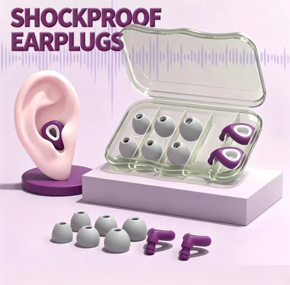ES300-Soft Silicone Noise Redu - Silicone Ear Tip Replacement ulasan dan harga