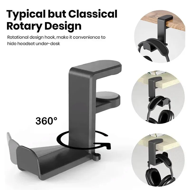 Desktop Universal 360 °   Peny - Headphone Stand Desk ulasan dan harga