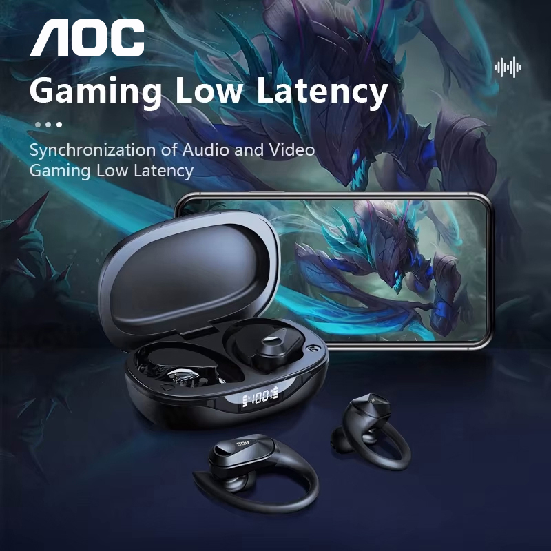 Pilihan AOC Headset Olahraga N - Wired Earphone Mic ulasan dan harga
