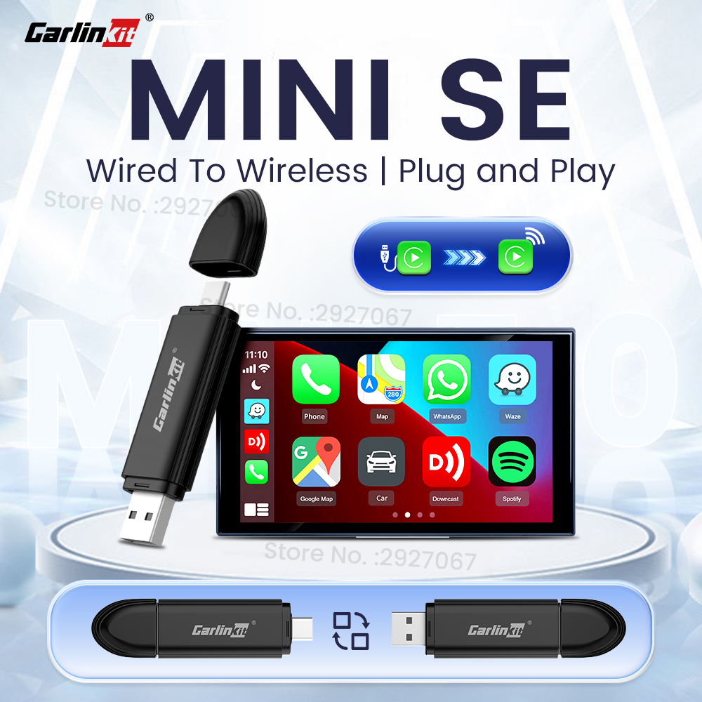 CarlinKit MINI 5.0 Pro Wireles - Bluetooth Adapter Receiver ulasan dan harga