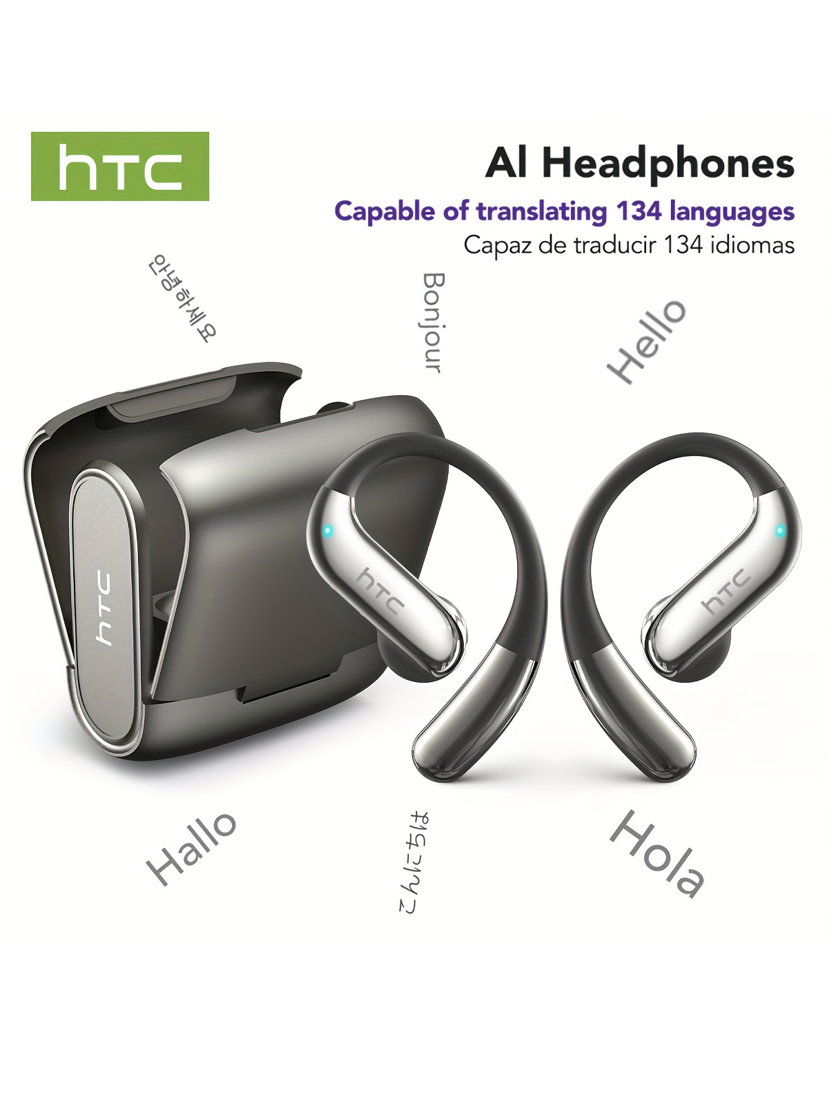 Headphone Bluetooth Open-ear H - Noise Cancelling Headphone ulasan dan harga