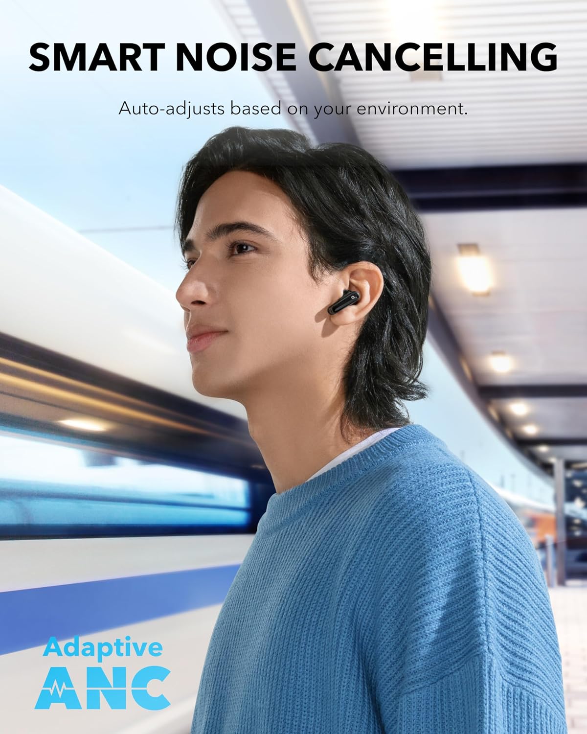Earbud Peredam Kebisingan Adap - Earbuds Charging Case ulasan dan harga