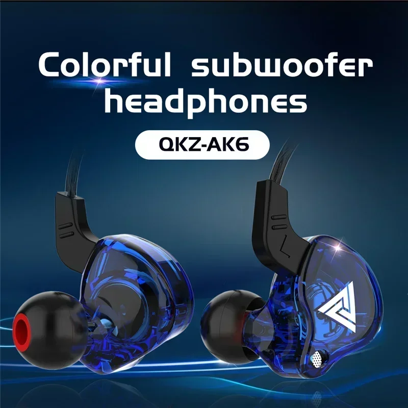 QKZ AK6 Earphone Berkabel HiFi - Wired Earphone Mic ulasan dan harga