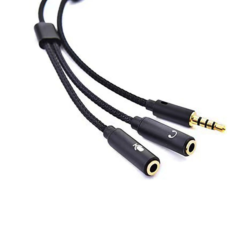3.5mm pemisah Audio Y Jack 1 M - Earphone Splitter Jack ulasan dan harga