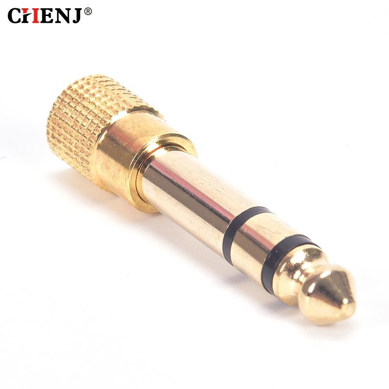 1 Buah 6.35 Jack Adaptor Headp - Cable Extension 3.5 ulasan dan harga