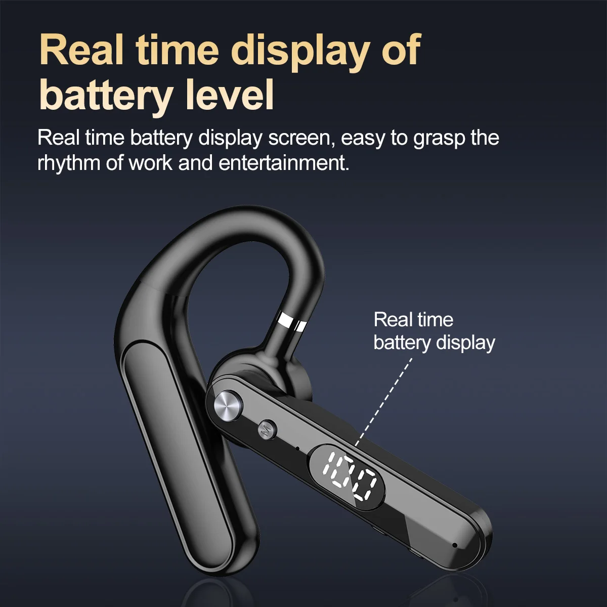Headphone Bluetooth Nirkabel D - Bluetooth Headset On Ear ulasan dan harga
