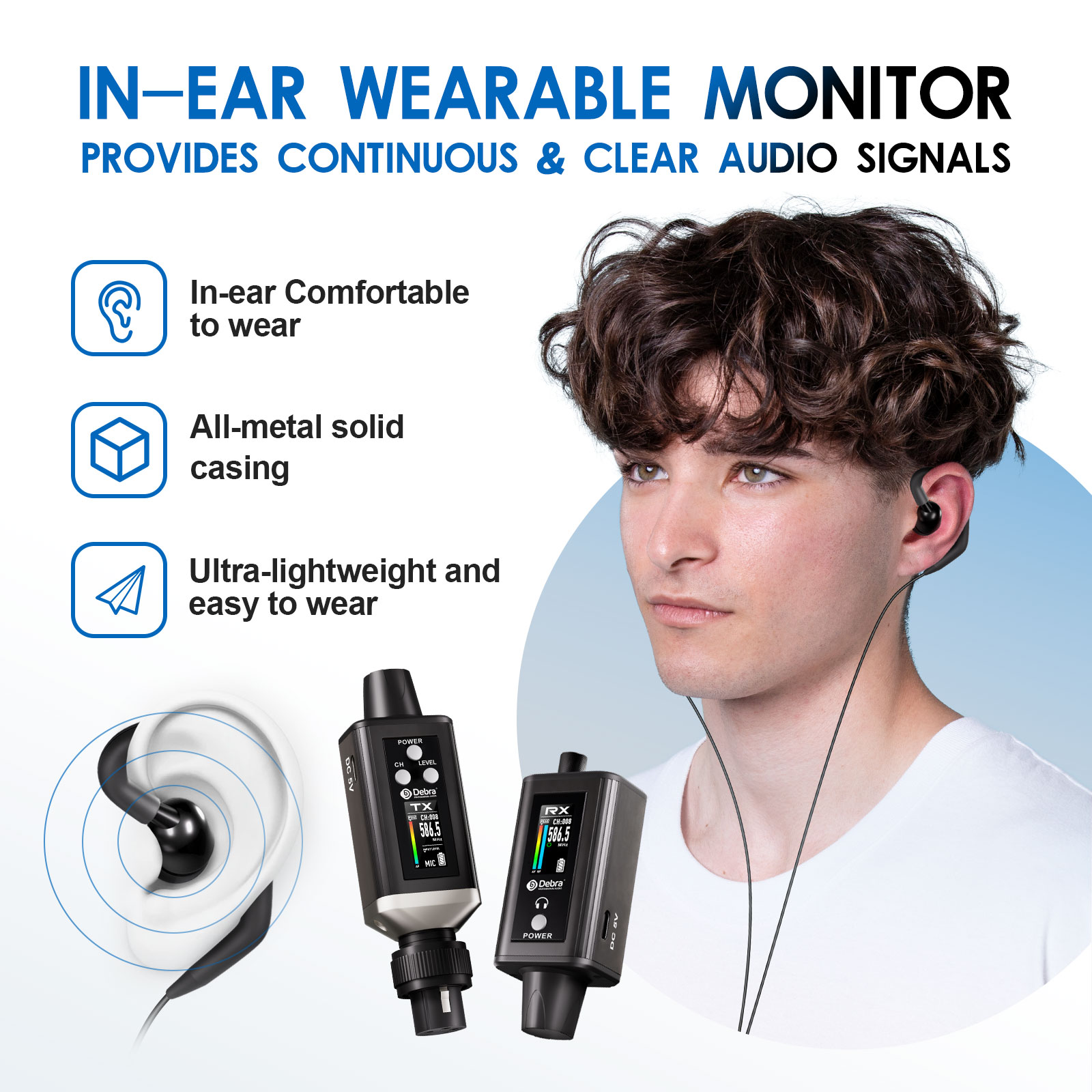 Sistem Monitoring Nirkabel Deb - In Ear Monitor Iem ulasan dan harga