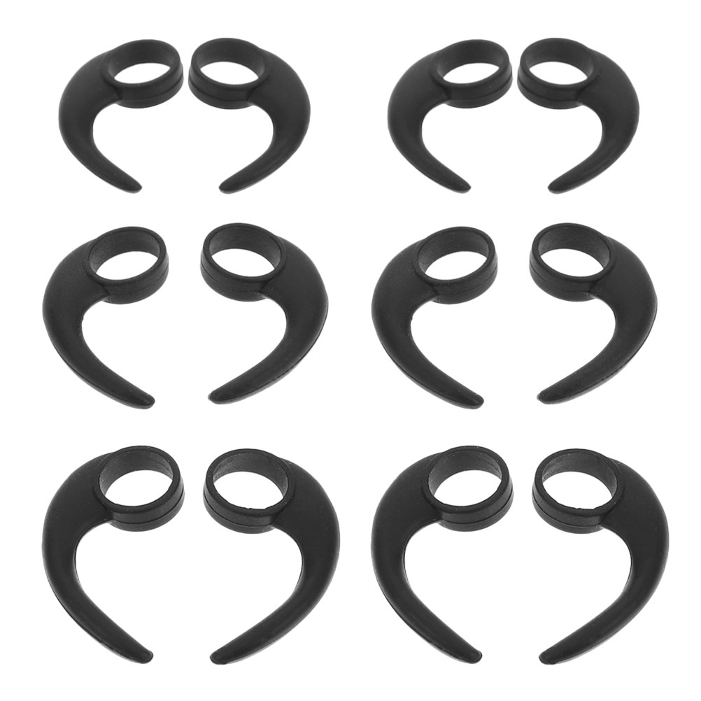 12 Buah Kait Telinga Silikon O - Silicone Ear Tip Replacement ulasan dan harga