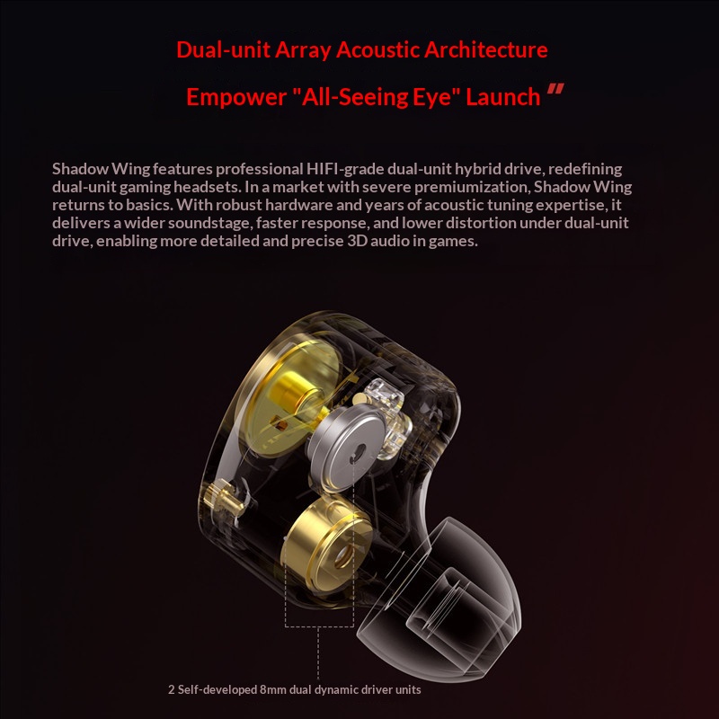 KZ Shadow Wing Earphone Berkab - Wired Earphone Mic ulasan dan harga