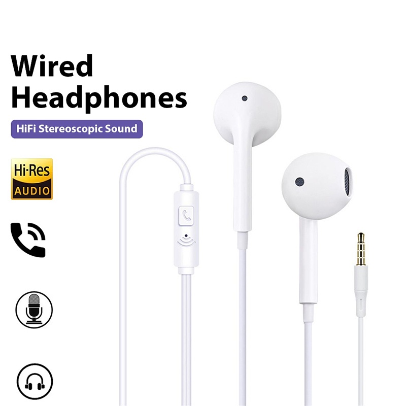 Earphone Berkabel 3.5Mm Headse - Audiophile Headphone Wired ulasan dan harga