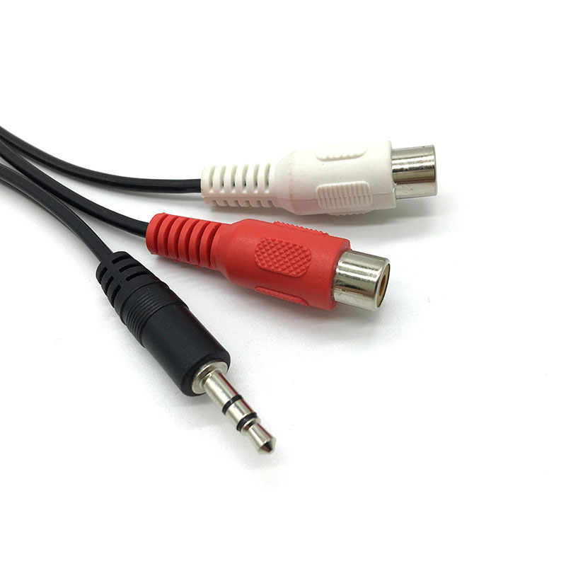 Kabel adaptor Audio Stereo wan - Earphone Splitter Jack ulasan dan harga