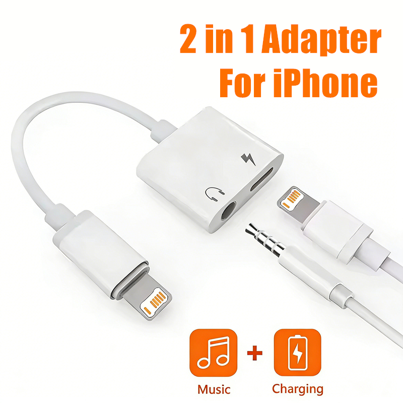 Adaptor Pengisian Daya dan Aud - Earphone Splitter Jack ulasan dan harga