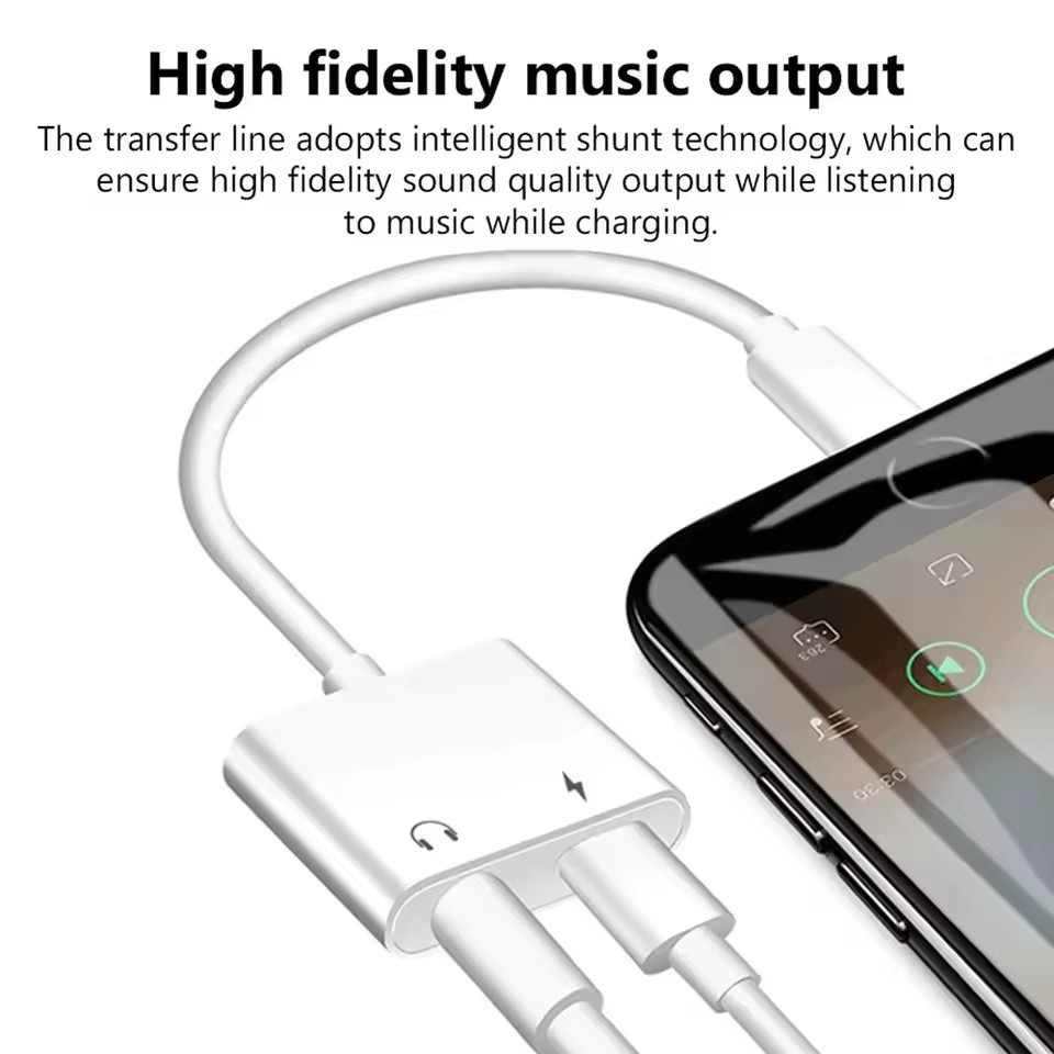 Adaptor Pengisian Daya dan Aud - Earphone Splitter Jack ulasan dan harga
