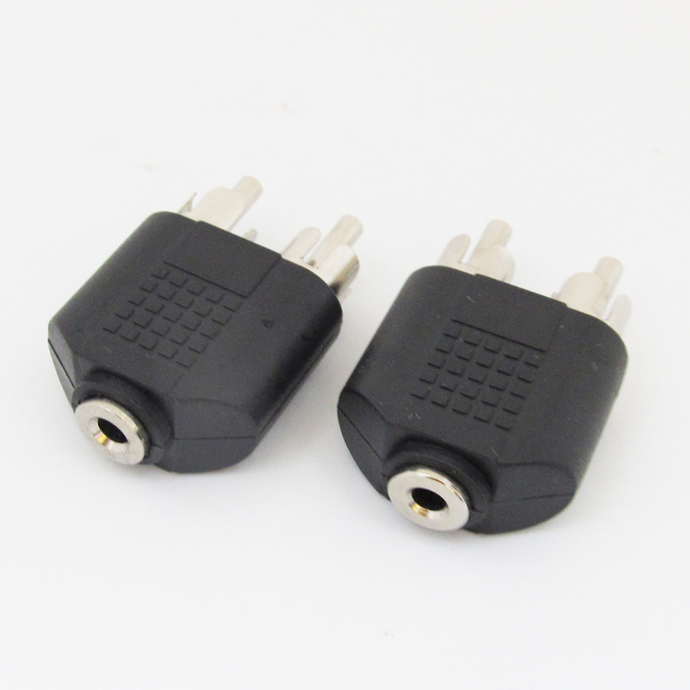 1 buah adaptor audio splitter  - Audio Splitter Y ulasan dan harga