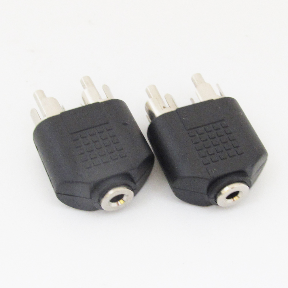 1 buah adaptor audio splitter  - Audio Splitter Y ulasan dan harga