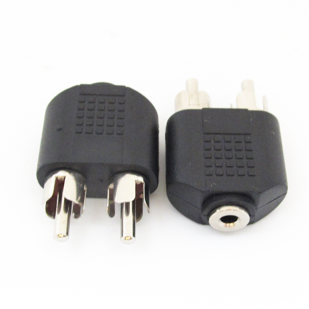 1 buah adaptor audio splitter  - Audio Splitter Y ulasan dan harga